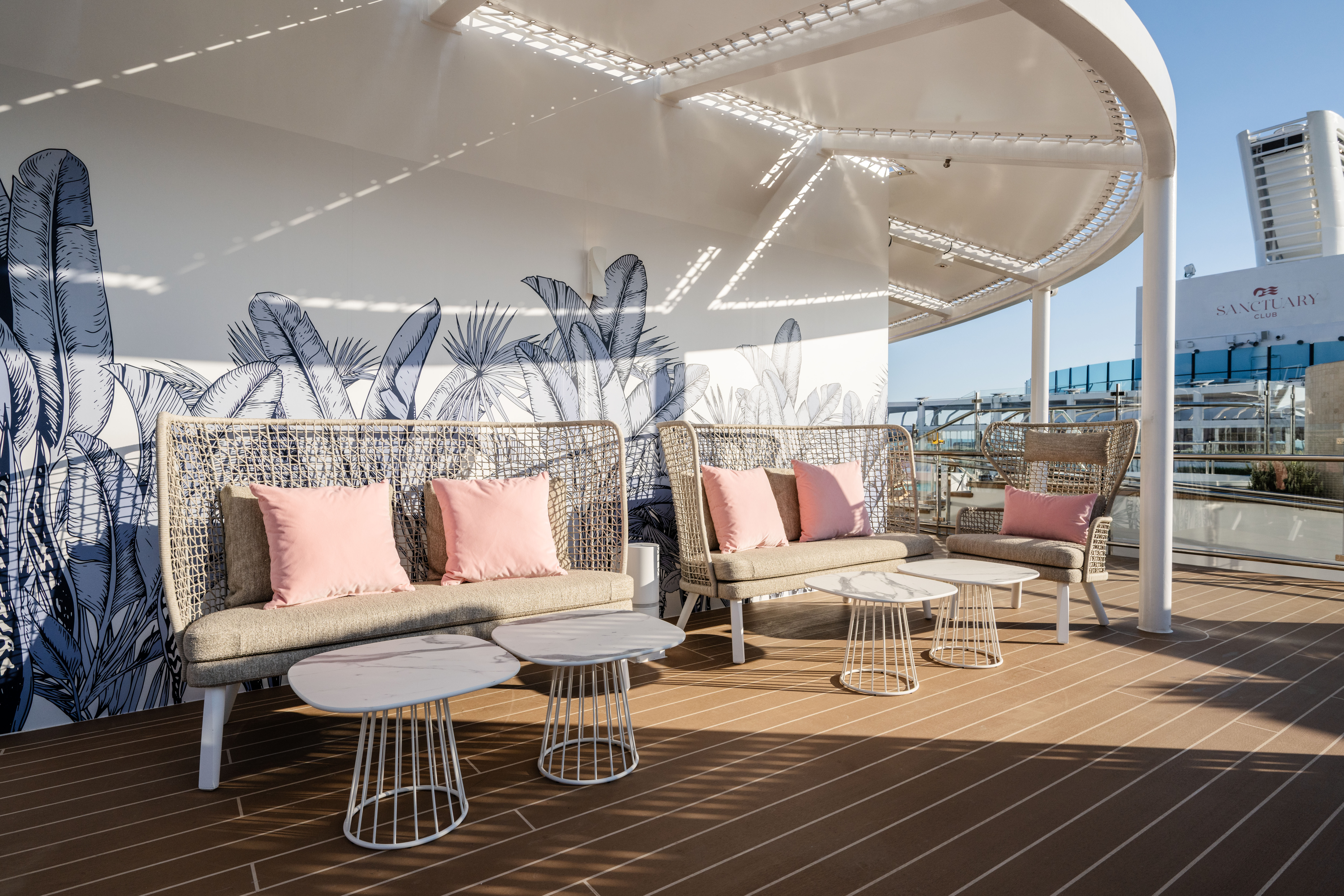 The Sanctuary Club on Star Princess.